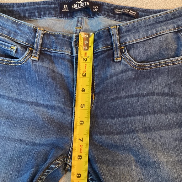 Hollister - Super Skinny low rise jeans. Size 27 - Picture 13 of 14